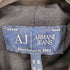 アルマーニジーンズ ARMANI JEANS バイカラー レザー ライダースジャケット レディース EUR:38