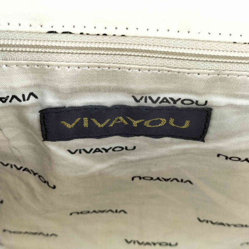 VIVA YOU クロコ型押 レザートート レディース