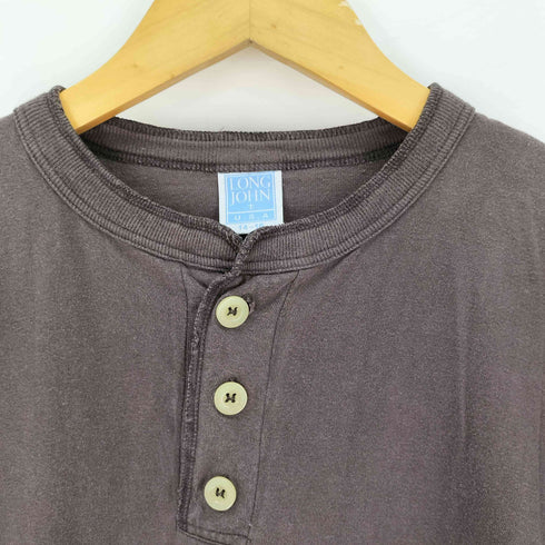 LONG JOHN ヘンリーネック 半袖Tシャツ レディース 14-16