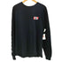 RAPTEES 両面ロゴプリント クルーネック L/S Tシャツ メンズ import:XL