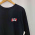 RAPTEES 両面ロゴプリント クルーネック L/S Tシャツ メンズ import:XL