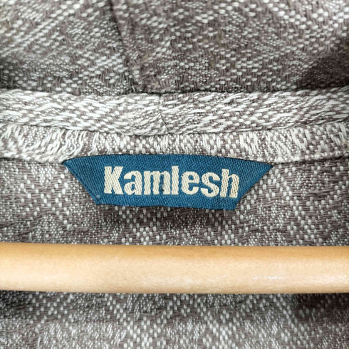 Kamlesh インド製 ハーフジップフーディー レディース