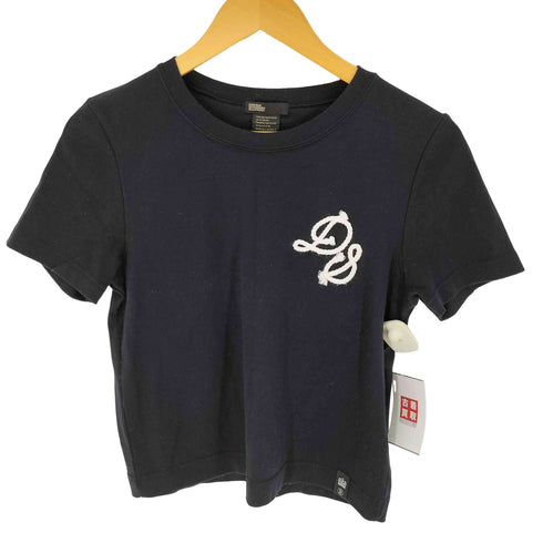 ダブルスタンダードクロージング DOUBLE STANDARD CLOTHING 筆記体DSロゴ Tシャツ レディース FREE
