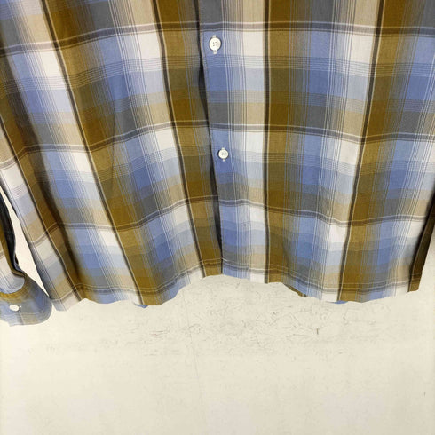 ナナミカ nanamica オンブレチェック レギュラーカラーシャツ メンズ JPN:L