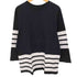 フラグスタフ F-LAGSTUF-F USA製 ボーダー切替 クルーネック L/S Tシャツ メンズ import:S