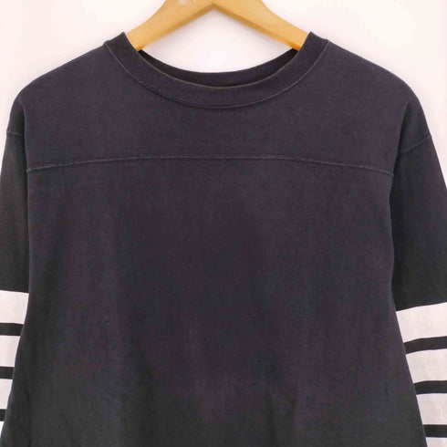 フラグスタフ F-LAGSTUF-F USA製 ボーダー切替 クルーネック L/S Tシャツ メンズ import:S