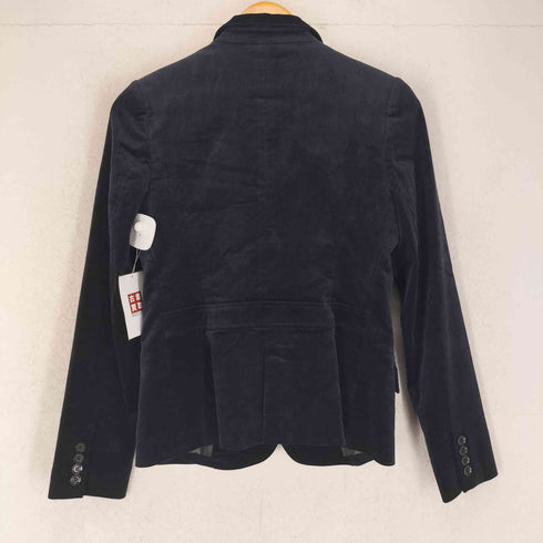 バーバリーロンドン BURBERRY LONDON 2B ベロア テーラードジャケット レディース EUR:38