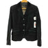 ポールスミスブラック Paul Smith BLACK ベロア テーラードジャケット レディース 40