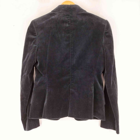 ポールスミスブラック Paul Smith BLACK ベロア テーラードジャケット レディース 40