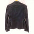 ポールスミスブラック Paul Smith BLACK ベロア テーラードジャケット レディース 40