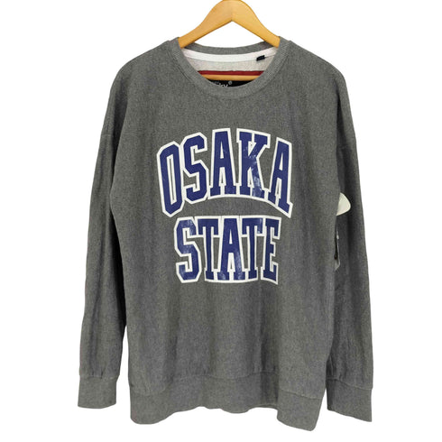 スーパードライ Superdry 極度乾燥(しなさい) OSAKA STATE クルーネックスウェット メンズ JPN:L
