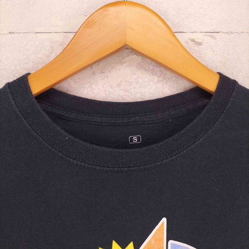 キャラクタープリントクルーネックTシャツ メンズ S
