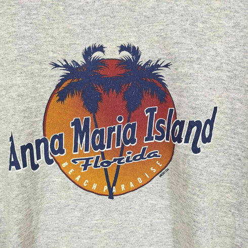 フルーツオブザルーム FRUIT OF THE LOOM Anna Maria Island プリントクルーネックスウェット メンズ JPN:M