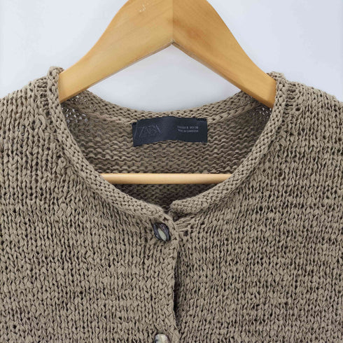 ザラ ZARA 26SS CHUNKY KNIT CARDIGAN チャンキー ニット カーディガン レディース import:S