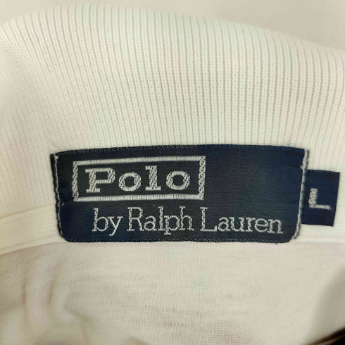 ポロバイラルフローレン Polo by RALPH LAUREN 90-00S ロゴパッチ S/S ポロシャツ メンズ JPN:L