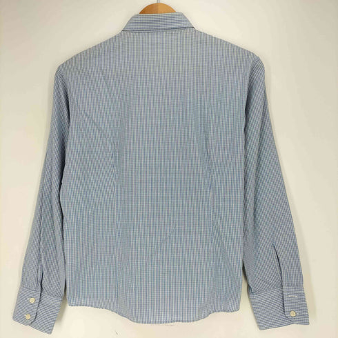 ラコステ LACOSTE ロゴ刺繍 チェック L/S シャツ レディース EUR:40