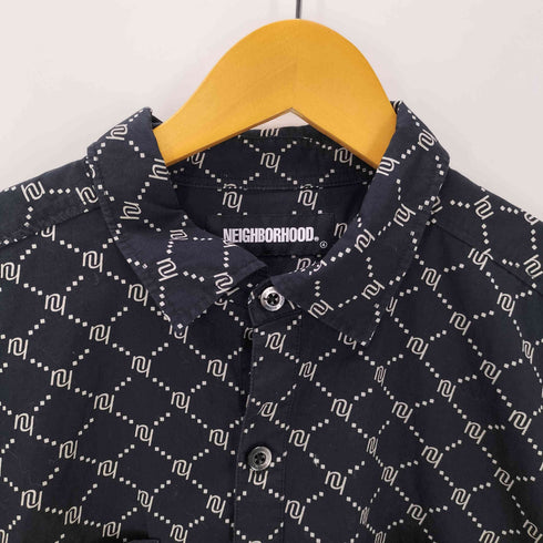 ネイバーフッド NEIGHBORHOOD 22SS MONOGRAM C-SHIRT SS モノグラム 半袖 ボックス シャツ メンズ JPN:L