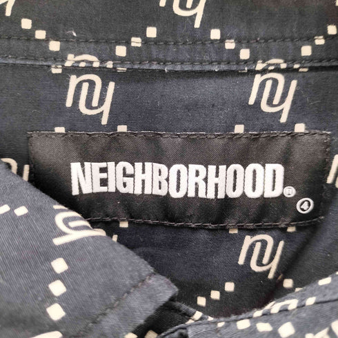 ネイバーフッド NEIGHBORHOOD 22SS MONOGRAM C-SHIRT SS モノグラム 半袖 ボックス シャツ メンズ JPN:L