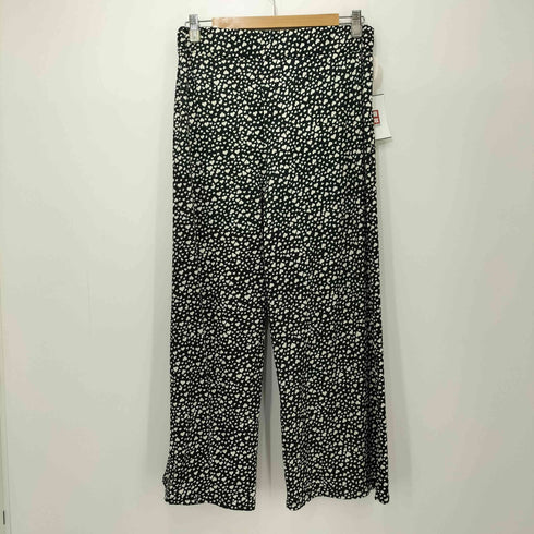 EGERIE PARIS ハートモチーフ 総柄 ワイド イージーパンツ レディース