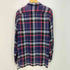 ポロバイラルフローレン Polo by RALPH LAUREN 90-00s マドラスチェック ポニー無し シングルポケット L/S オープンカラーシャツ メンズ import:M