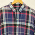 ポロバイラルフローレン Polo by RALPH LAUREN 90-00s マドラスチェック ポニー無し シングルポケット L/S オープンカラーシャツ メンズ import:M