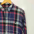 ポロバイラルフローレン Polo by RALPH LAUREN 90-00s マドラスチェック ポニー無し シングルポケット L/S オープンカラーシャツ メンズ import:M