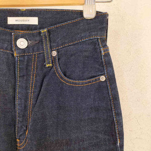 マウジー moussy HW STRAIGHT デニムパンツ レディース 23