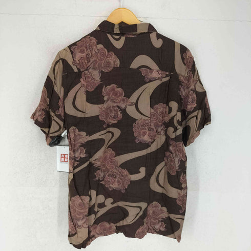 HAWAIIAN SHIRT 唐獅子 和柄 レーヨンシャツ メンズ LL