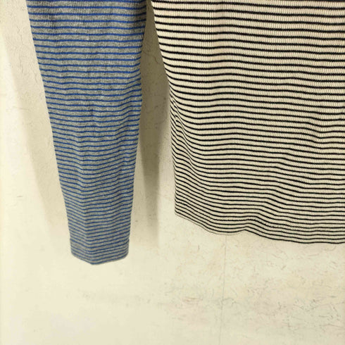 ヘルスニット Healthknit ボートネック ニット ボーダー カットソー レディース FREE
