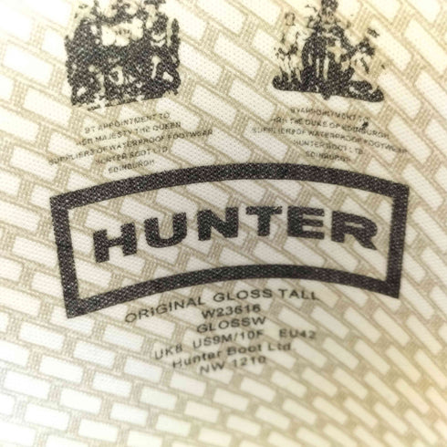 ハンター HUNTER ロング レインブーツ レディース US 9M