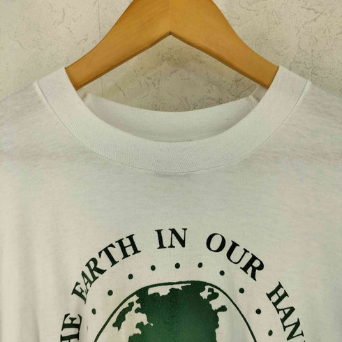 フルーツオブザルーム FRUIT OF THE LOOM 90s メッセージプリントTシャツ メンズ XL