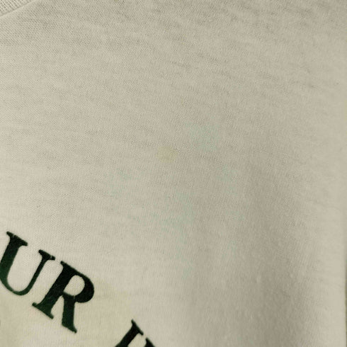 フルーツオブザルーム FRUIT OF THE LOOM 90s メッセージプリントTシャツ メンズ XL