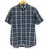 レッドフリースブルックスブラザース Red Fleece Brooks Brothers コットン チェック ボタンダウン 半袖シャツ メンズ import:M
