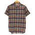 ブルックスブラザーズ BROOKS BROTHERS REGENT FIT コットン チェック ボタンダウン 半袖シャツ メンズ import:M