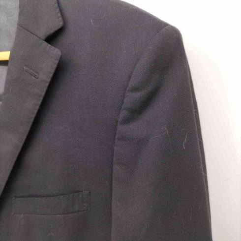 バーバリーブラックレーベル BURBERRY BLACK LABEL Super 100s 袖裏 ストライプ 裏地ポケット ノバチェック 2B テーラードジャケット メンズ 94-78-175 40R