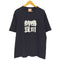 ネバネバビーン 鴨川納豆 両面プリントクルーネックTシャツ メンズ XL