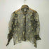 ザラ ZARA フラワープリント シアーシャツブラウス レディース import:M