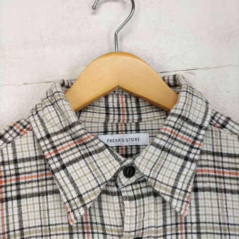 フリークスストア FREAKS STORE リラックスフィット チェックネルシャツ メンズ M