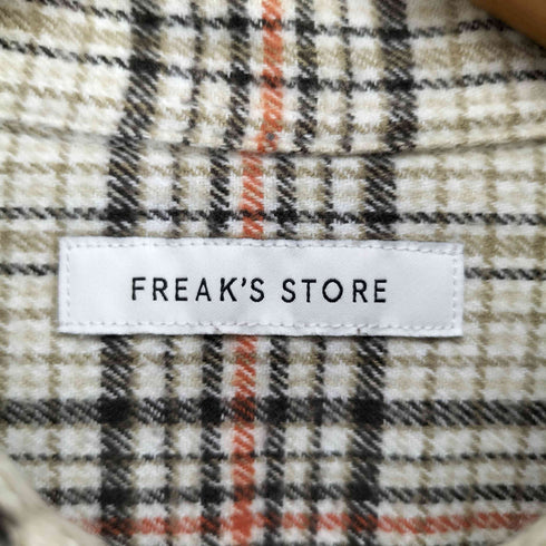 フリークスストア FREAKS STORE リラックスフィット チェックネルシャツ メンズ M