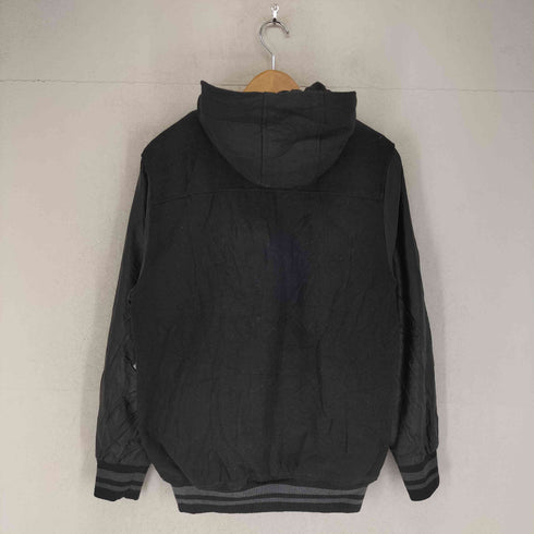 アーバンリパブリック URBAN REPUBLIC 襟レザー フーデッドスタジャン メンズ JPN:M