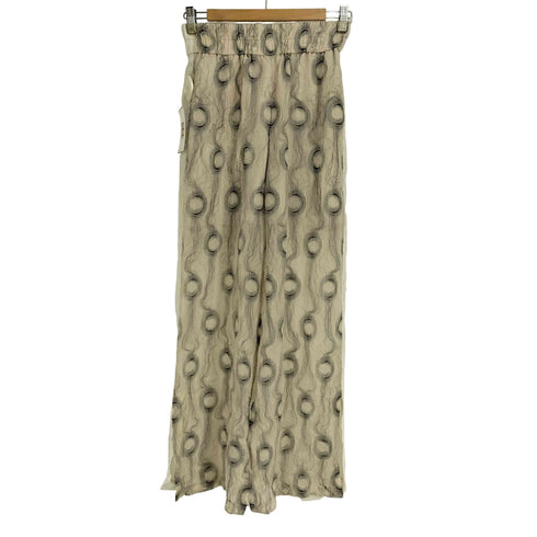 ラウタシー Lautashi Moon jacquard easy pants レディース JPN:1