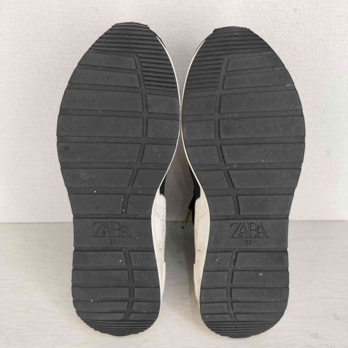 ザラ ZARA ニットソックスブーツ レディース EUR:37