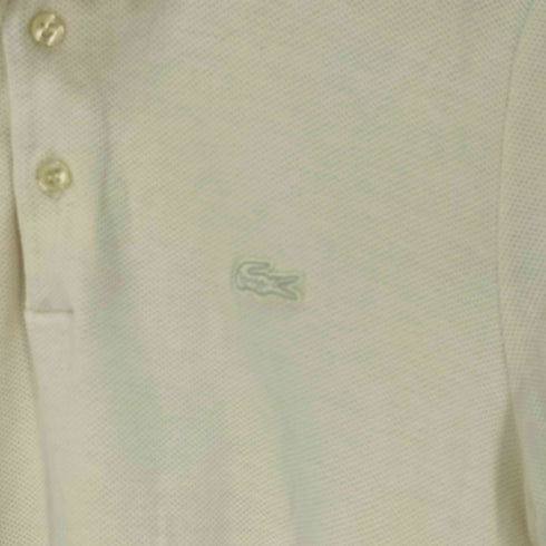 ラコステ LACOSTE REGULAR FIT コットンシルクピケポロシャツ メンズ import:M