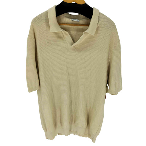 サンスペル Sunspel コットン ニットポロ メンズ import:XXL