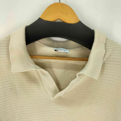 サンスペル Sunspel コットン ニットポロ メンズ import:XXL