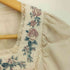 アンアナザーアンジェラス an another angelus スクエアネックアンティークローズ刺繍ブラウス レディース FREE