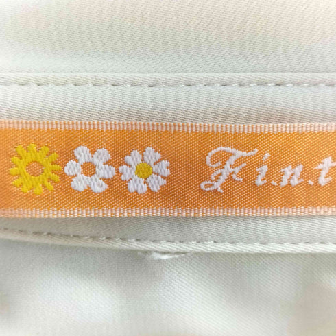 フィント fint リボンタイ付きロゴ刺繍衿長袖ブラウス レディース FREE