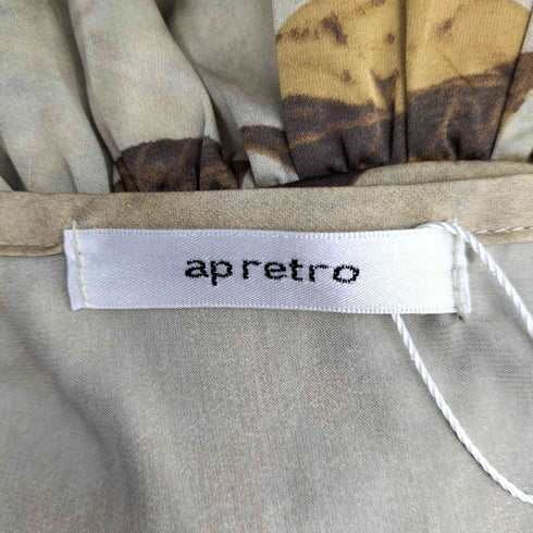 アプレトロ ap retro フラワープリントワンピース レディース FREE