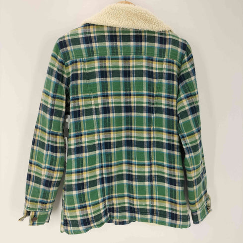 ラングラー Wrangler WRANGE COAT ボア ランチ ジャケット チェック メンズ import:M