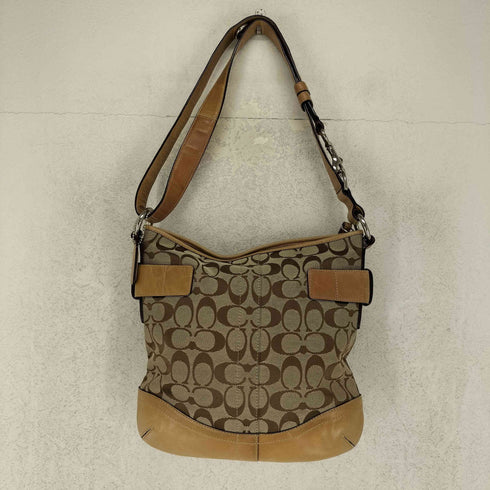 コーチ COACH シグネチャー ベルト装飾 ショルダーバッグ Y2K レディース